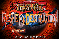 Yu-Gi-Oh! - Reshef of Destruction: Title